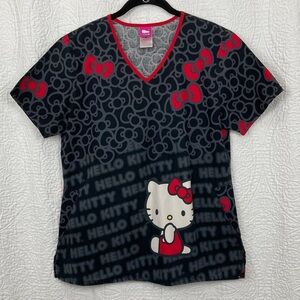 Sanrio Hello Kitty Scrub Top sz Medium